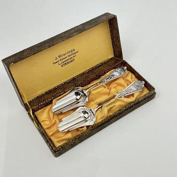 VH - Serveergerei (2) - .833 zilver - 1920-1930 -
