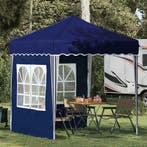 vidaXL Pop-up Feesttent Blauw 195 x 195 x 245 cm Oxford Stof, Verzenden, Nieuw