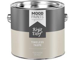 Moodpaints Krijtverf - Timeless Taupe - 2,5 Liter - Mat, Verzenden, Nieuw