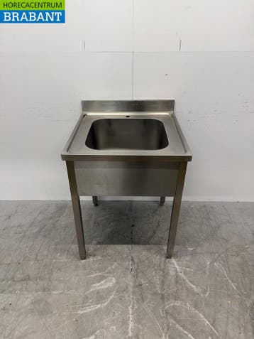 RVS Spoeltafel Spoelbak 70 cm Horeca, Ophalen of Verzenden, Gebruikt