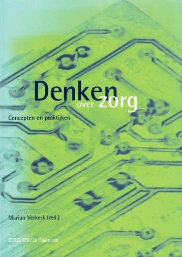 DENKEN OVER ZORG DR 1 9789035216570 M. Verkerk, Verzenden, Gelezen, M. Verkerk