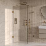 Brauer Void - Carving Douchecabine met Draaideur - Helder, Ophalen of Verzenden, Nieuw, Rvs