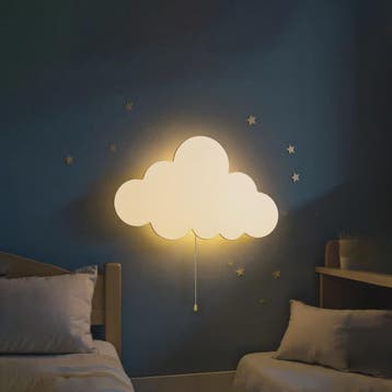Zwevende Wolk Wandlamp - Sfeervol Nachtlampje voor Kinderkam, Verzenden, Nieuw