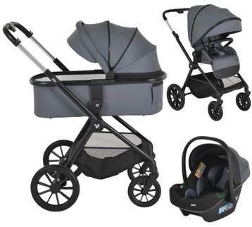 Cangaroo Joker Mineral Grey 3-in-1 Kinderwagen incl., Verzenden, Nieuw