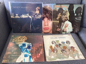 De Rolling Stones, Roxy Music, Jethro Tull - LP albums, Nieuw in verpakking