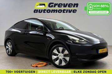 Tesla Model Y Long Range AWD 75 kWh | Snelladen | SOH 88% |, Automaat, Adaptieve lichten, Zwart, Elektrisch