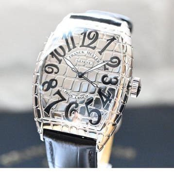 Franck Muller - Cintrée Curvex - 8880SC IRON CROCO - Heren -, Nieuw