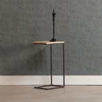 Bijzettafel Mangohout Alys (set Van 2), Huis en Inrichting, Tafels | Bijzettafels, Verzenden, Nieuw, Industriële meubels, Overige vormen