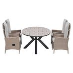 Garden Impressions Collin tuinset 5-delig - Tulli tuintafel, Verzenden, Nieuw