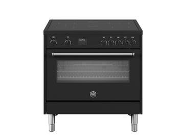Bertazzoni MPL95I1ENNC Inductie Fornuis 90 cm Mat Zwart, Witgoed en Apparatuur, Fornuizen, Verzenden, 60 cm of meer, Nieuw, Energieklasse A of zuiniger