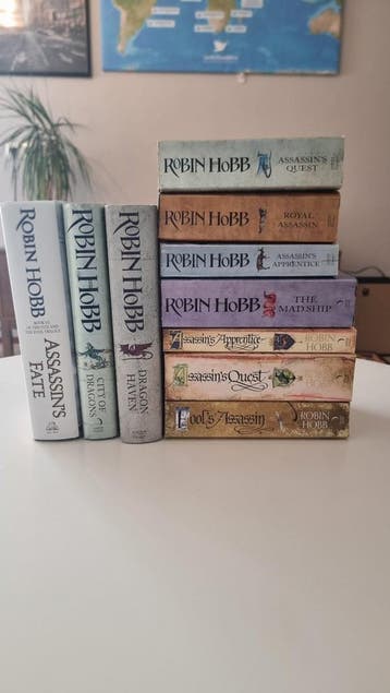 Robin Hobb boeken set Engels softcover en hardcover, Nieuw