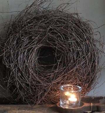 Takkenkrans Holy twig 35 cm, Ophalen of Verzenden, Nieuw