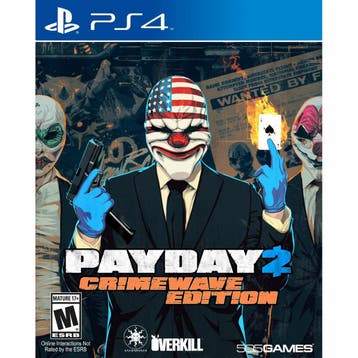 Playstation 4 Payday 2: Crimewave Edition, Verzenden, Zo goed als nieuw