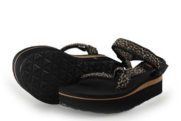 Teva Sandalen in maat 40 Zwart, Verzenden, Zwart, Sandalen of Muiltjes, Zo goed als nieuw
