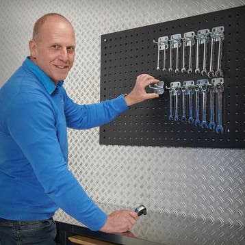 Datona Gereedschapshaak dubbel - 5 cm (10 stuks) - Datona -, Ophalen of Verzenden, Nieuw