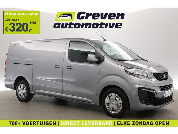 Peugeot Expert 2.0 BlueHDI L3H1 | Aut. | Clima | Camera |, Auto's, Bestelauto's, Automaat, Diesel, Zilver of Grijs, Peugeot