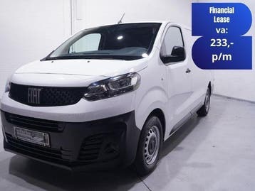 Fiat Scudo 1.5 MultiJet 102 pk L3H1 Airco, Apple Carplay, Stof, Gebruikt, Euro 6, Wit