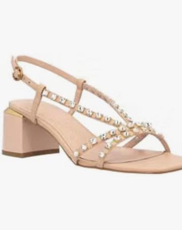Pinko dames Sandalen Met NappaleerSandaal, Verzenden, Nieuw