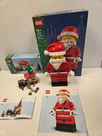 Lego Set - Seasonal - Grote minifiguur van de Kerstman 40820, Nieuw