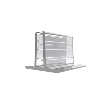 100 stuks - Zelfklevende PVC Houder (Transparant) / Stan...