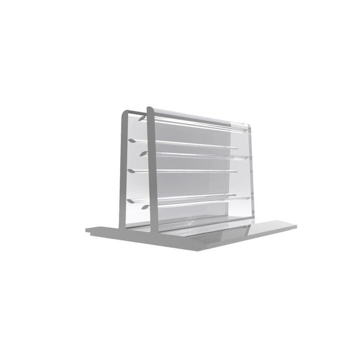 100 stuks - Zelfklevende PVC Houder (Transparant) / Stan..., Zakelijke goederen, Kantoor en Winkelinrichting | Winkel en Inventaris