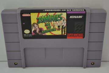 Zombies Ate My Neighbors (SNES USA), Spelcomputers en Games, Games | Nintendo Super NES, Verzenden, Zo goed als nieuw
