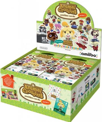 Animal Crossing Amiibo Kaarten Booster Box - Incl. 42 Packs, Verzenden, Nieuw