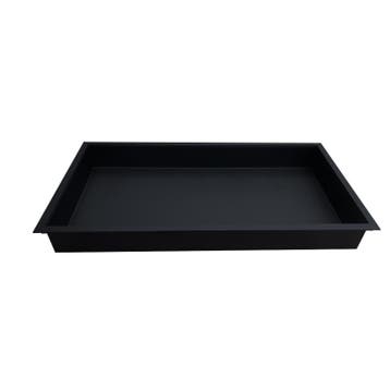 Sani Royal Inbouwnis 30x60x7 cm RVS Mat Zwart, Nieuw