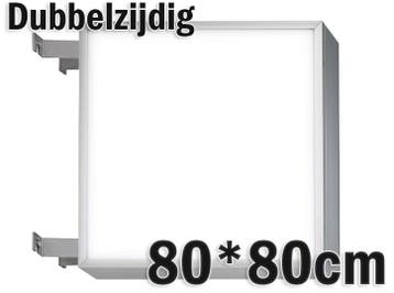 LED lichtbak 80x80cm - Dubbelzijdig, Verzenden