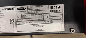 Fronius laders nieuw model, 1000 tot 2000 kg, Ophalen of Verzenden, Elektrisch, Heftruck