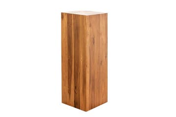 Decoratieve pilaar COLUMNA 75cm acacia naturel bruin - 44977, Ophalen of Verzenden, Nieuw