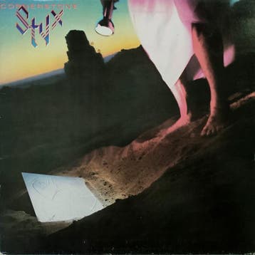 Styx - Cornerstone (LP 1979), Ophalen of Verzenden, Gebruikt