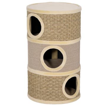 Krabton, 79 Cm Hoog, Ø45 Cm, Drielaagse Kattenton Met Sisalt, Verzenden, Nieuw