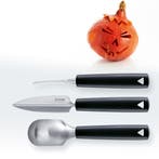 Triangle Pompoen Kerfset 3-Delig – RVS Lemmet – Vaatwass, Ophalen of Verzenden, Nieuw