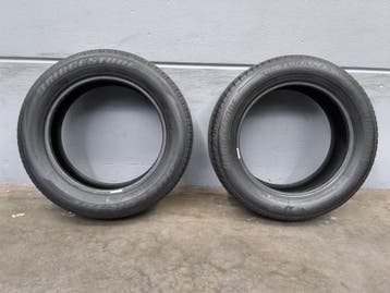 2x Bridgestone Turanza T005 215/60 R17 (setprijs), 17 inch, Ophalen of Verzenden, Band(en), Personenwagen