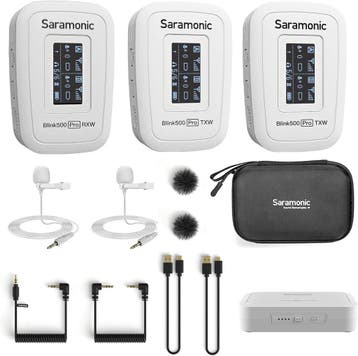Saramonic B2W Stereo Mic | 100m bereik | Laatste Stuk!, Ophalen of Verzenden, Nieuw, Audio