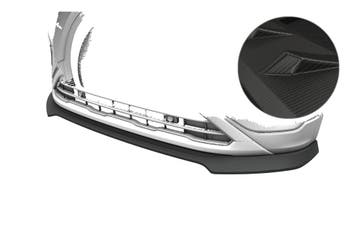 Beker spoilerlip voor VW T-Cross (Type C1) CSL922-M, Verzenden, Nieuw