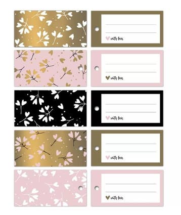 5x Cadeaulabel Najaar nature (kaartjes en overige, OUTLET), Ophalen of Verzenden, Nieuw