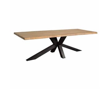 Tower Living Eettafel Sovana boomstamblad Acaciahout 180x90, Huis en Inrichting, Tafels | Eettafels, Ophalen of Verzenden, Nieuw