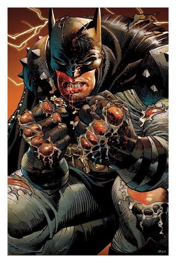 DC Comics Art Print Absolute Batman 41 x 61 cm - unframed, Ophalen of Verzenden, Nieuw