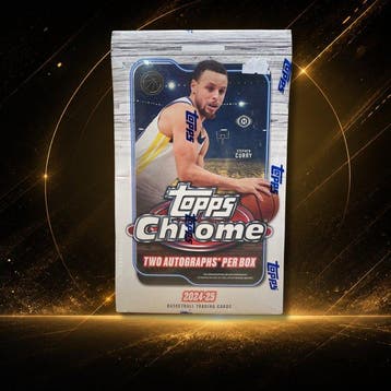 2024/25 Topps Topps Chrome Stephen Curry Originele, Nieuw