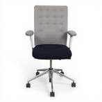 Vitra ID Trim bureaustoel met lendensteun, zwart-grijs-ch..., Huis en Inrichting, Ophalen of Verzenden, Ergonomisch, Gebruikt