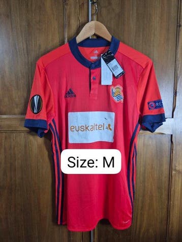 Real Sociedad - UEFA Europa League - 2017 - Voetbalshirt, Nieuw