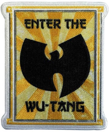 Wu-Tang Clan Enter the Wu-Tang - Patch officiële merchandise, Ophalen of Verzenden, Nieuw, Kleding