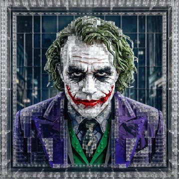 Artxlife - Lego Joker Madness Transparent, Nieuw