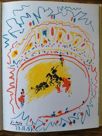 Pablo Picasso (1881-1973) - Petite corrida