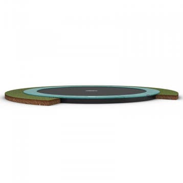 Berg Trampoline FlatGround Champion AirFlow Pro 430 cm groen, Verzenden, Nieuw