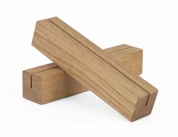 15cm - Houten Kaarthouder / Tafelstandaard / Menukaartho...