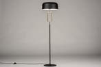 Rietveld Vloerlampen - Zwart, Goud - Metaal, Verzenden, Nieuw