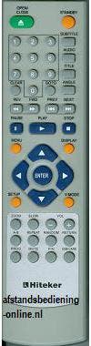 Afstandsbediening Hiteker xdv-930, Ophalen of Verzenden, Nieuw, Origineel